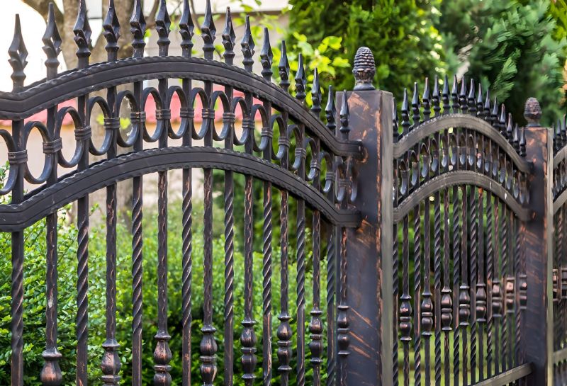 Wrought Iron Fence Repair detail